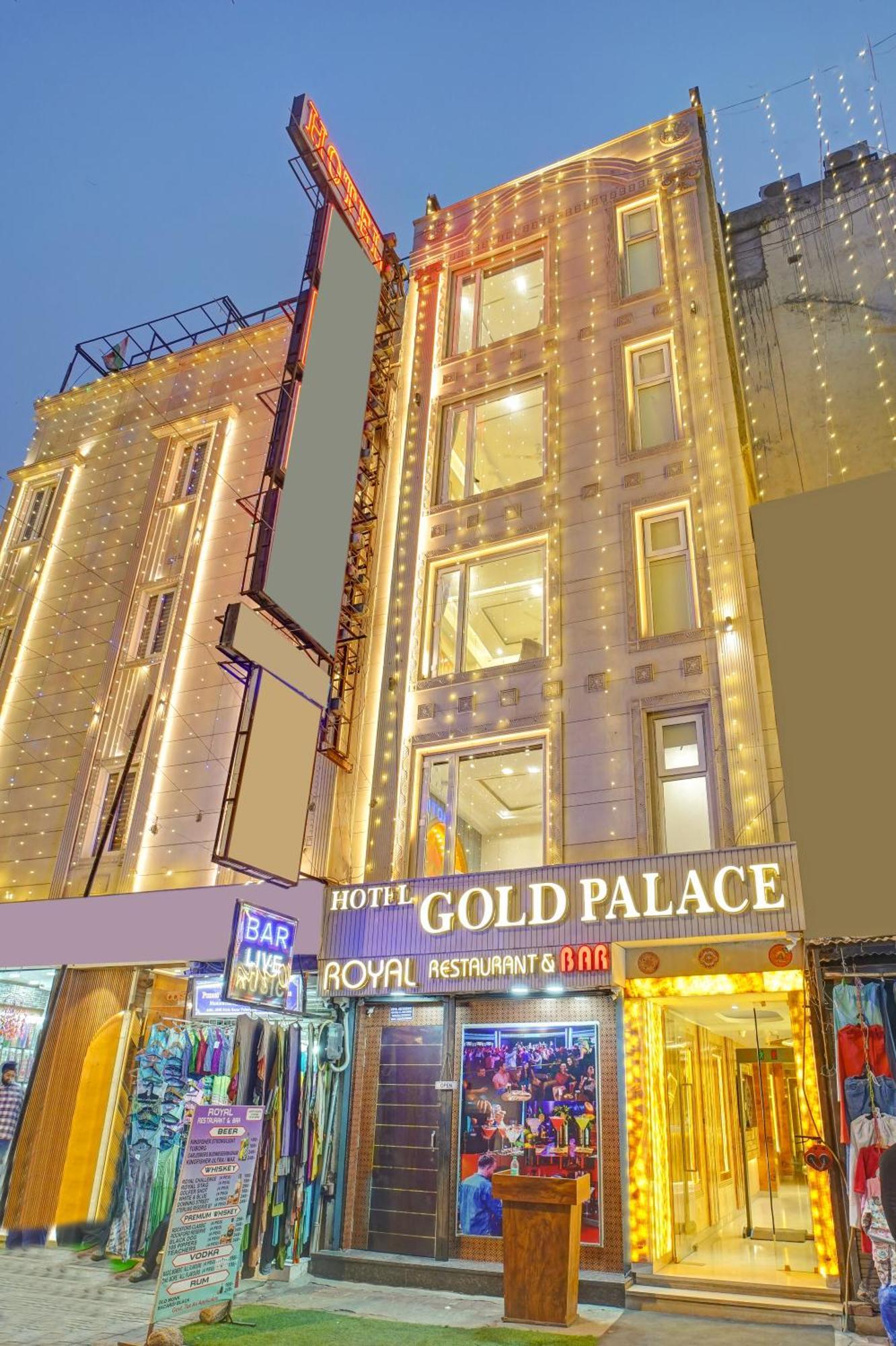 Hotel Gold Palace - 03 Mins Walk From New Delhi Railway Station Nova Deli Exterior foto