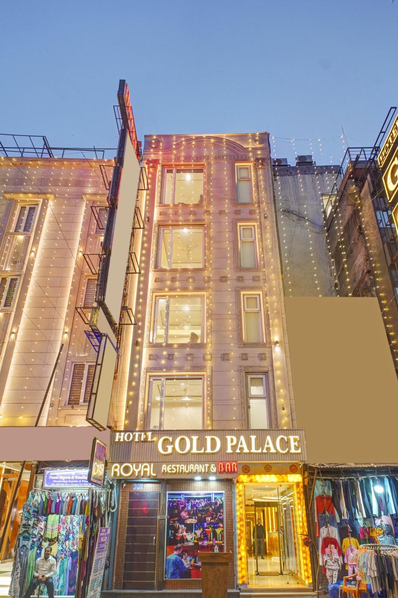 Hotel Gold Palace - 03 Mins Walk From New Delhi Railway Station Nova Deli Exterior foto