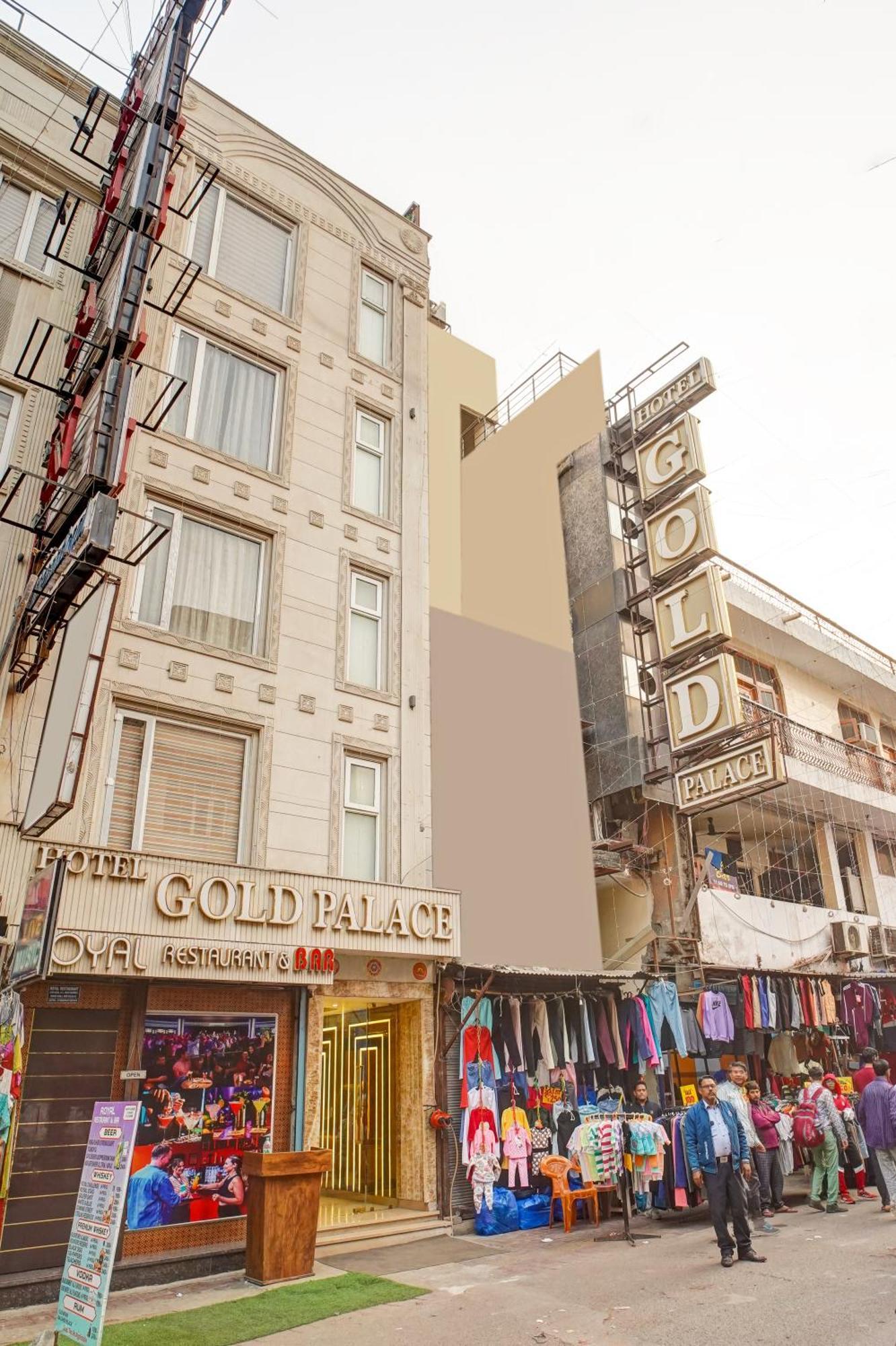 Hotel Gold Palace - 03 Mins Walk From New Delhi Railway Station Nova Deli Exterior foto